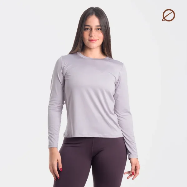 Buzo Basico Femenino Lila