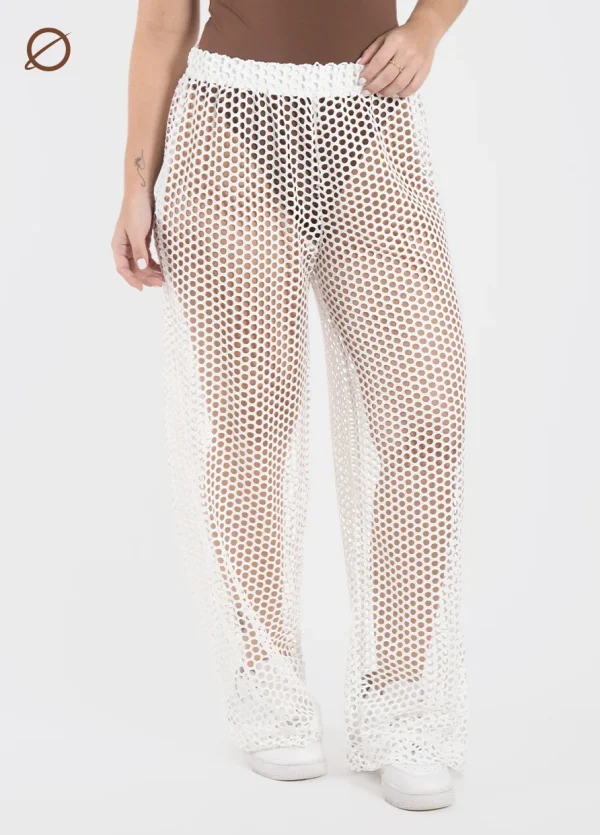 Pantalon Sea Malla Crudo
