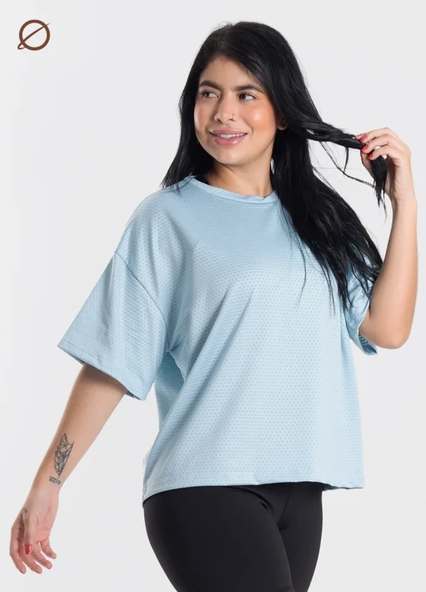 Tulum Camiseta Panal Azul