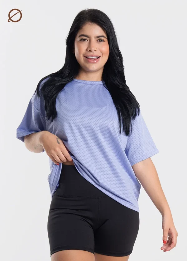 Tulum Camiseta Panal Lila
