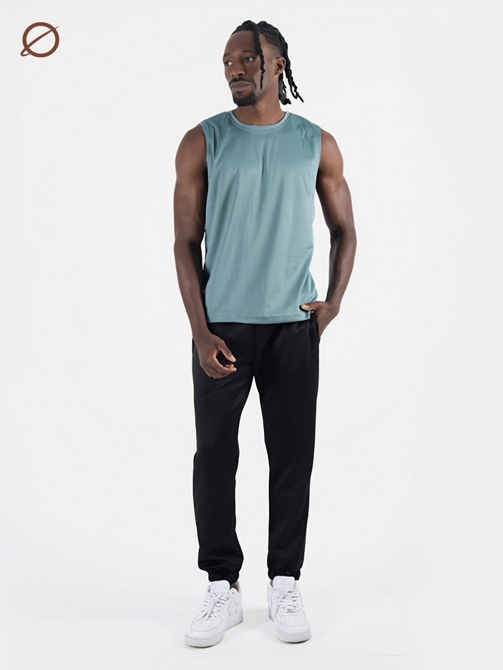 Camisilla Mesh Verde Agua - Image 3