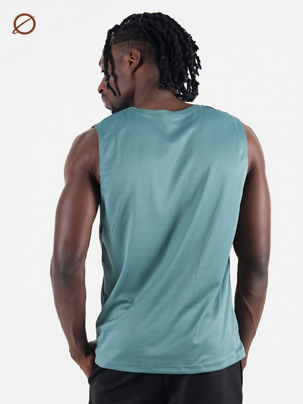 Camisilla Mesh Verde Agua - Image 2