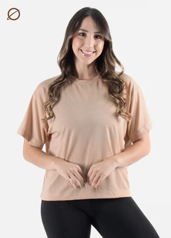 Tulum Camiseta Panal Beige
