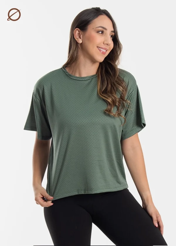 Camiseta Tulum Panal Verde