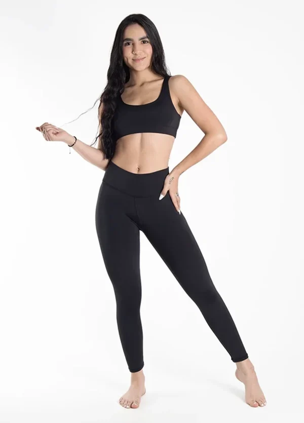 Black leggins set talla xs