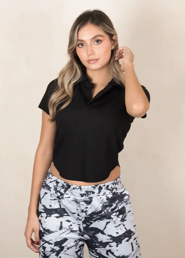 Carelo blusa negra