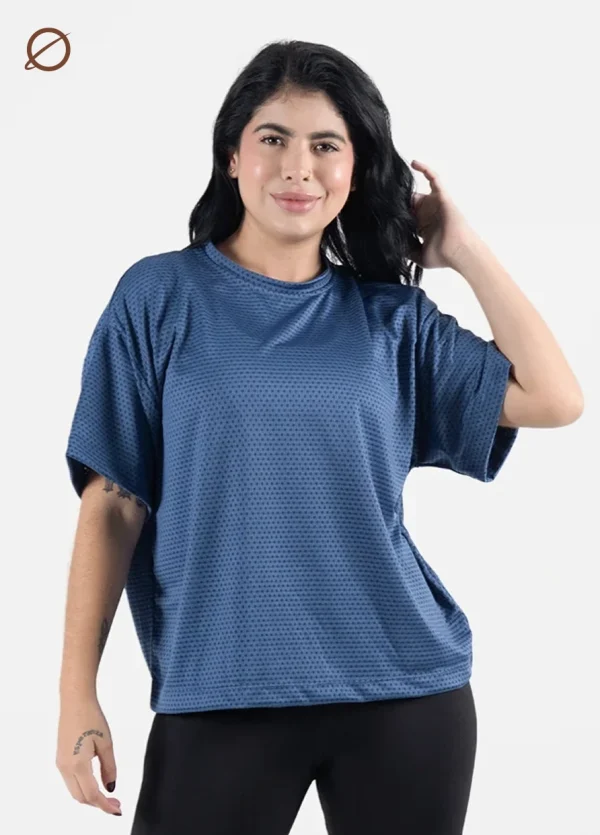 Tulum Camiseta Panal Azul Oscura