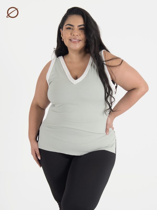 Blusa Amaya Menta Plus
