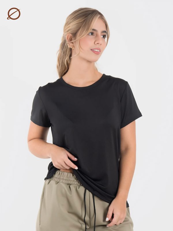 Camiseta Femenina Negra