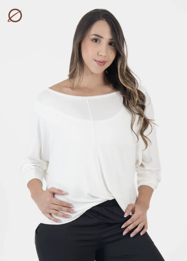 Buzo Deco Blanco