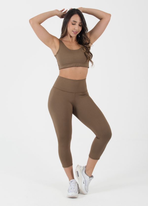 Marron capri set