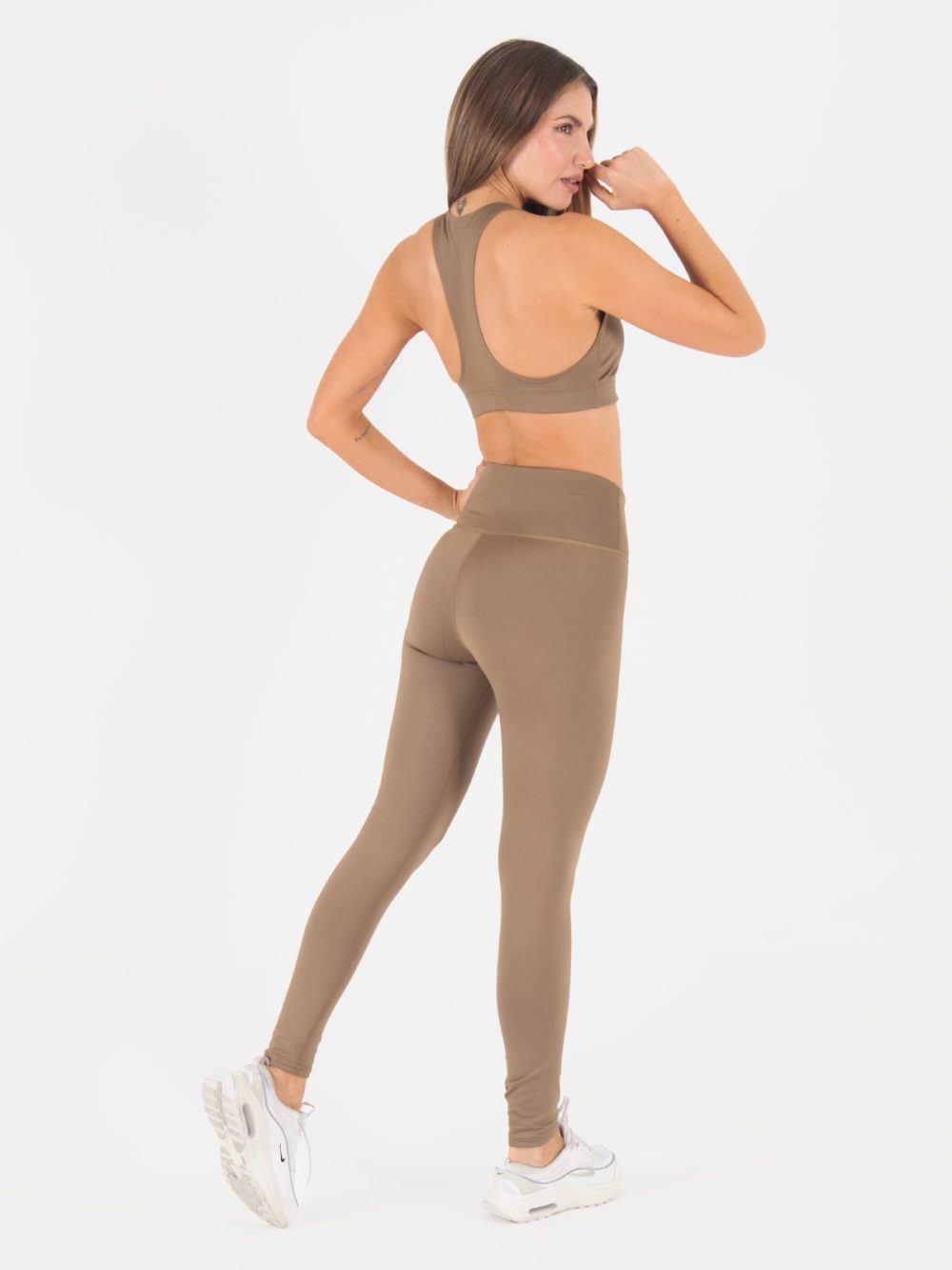 Marron leggins set slim - Image 3